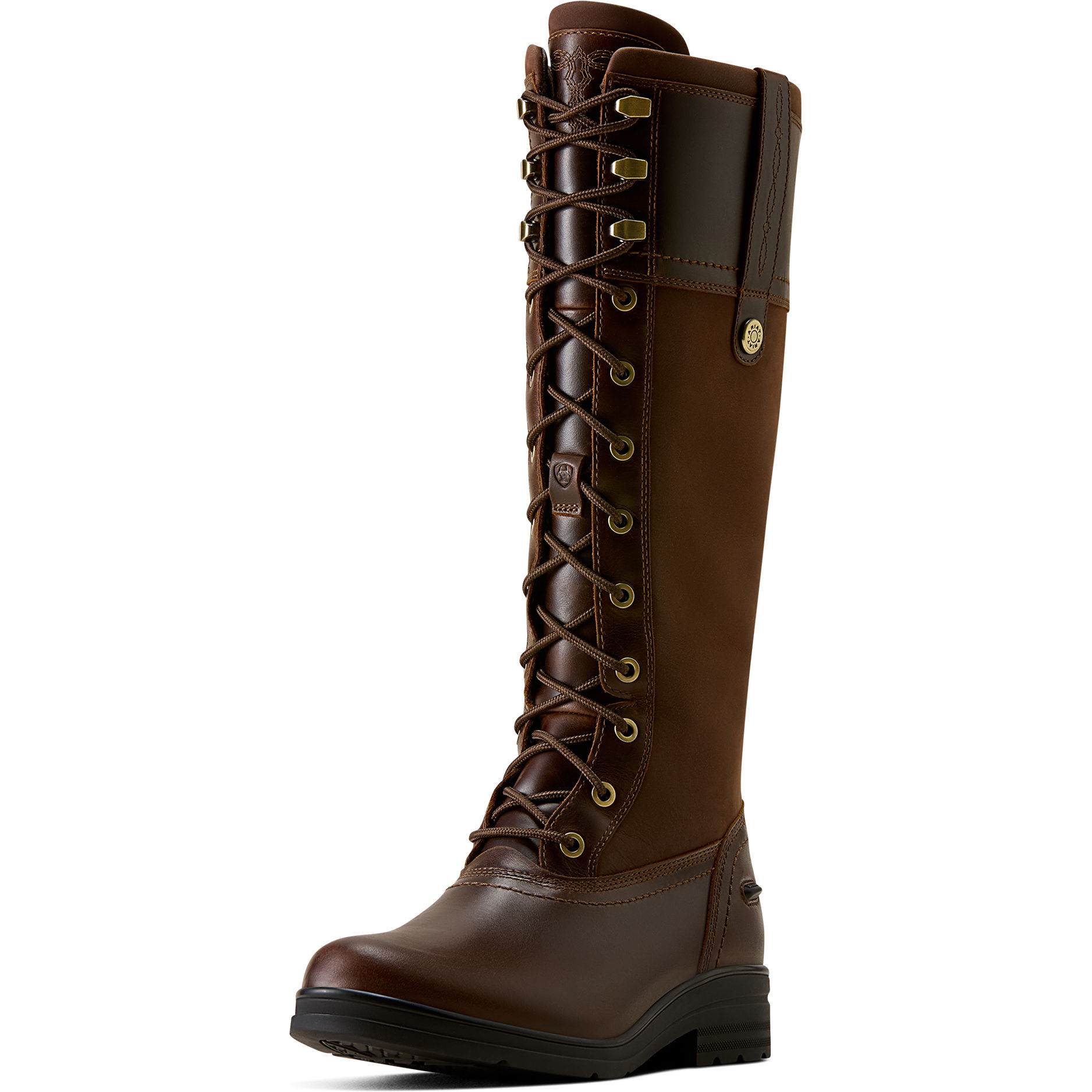 2026 Ariat Womens Wythburn Waterproof Boot 10080286 - Tobacco Brown
